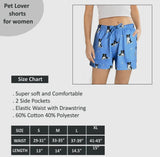 COMFIES LOUNGE PJ SHORTS Ladies BORDER COLLIE Dog By E&S PETS - Novelty Socks And Slippers