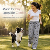 BORDER COLLIE Dog Adult Unisex PAJAMA BOTTOMS COMFIES Brand By E&S PETS (CHOOSE SIZE)