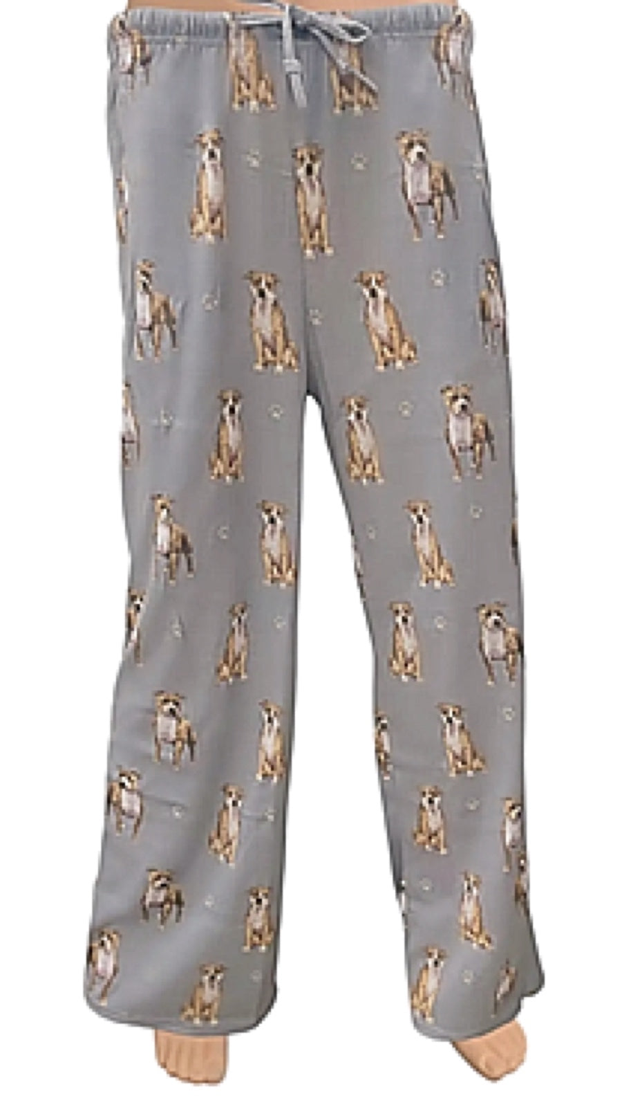 COMFIES UNISEX PIT BULL PAJAMA BOTTOMS E&S PETS (CHOOSE SIZE) - Novelty Socks for Less