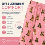 YORKIE Dog Adult Unisex PAJAMA BOTTOMS COMFIES Brand By E&S PETS (CHOOSE SIZE)