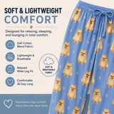 POMERANIAN Dog Adult Unisex Pajama Bottoms COMFIES Brand E&S Pets (CHOOSE SIZE)