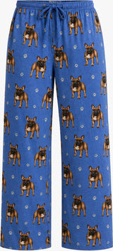 FRENCH BULLDOG Adult Unisex PAJAMA BOTTOMS COMFIES Brand By E&S PETS (CHOOSE SIZE)