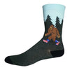 PATRIOTIC BIGFOOT Men’s Socks Sock Harbor Brand - Novelty Socks And Slippers