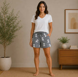 BICHON FRISE Dog Ladies Lounge Pajama Shorts COMFIES Brand By E&S PETS