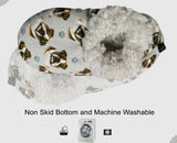 BULLDOG Ladies Non-Slip Slippers COMFIES BRAND By E&S Pets - Novelty Socks And Slippers