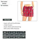COMFIES Brand LOUNGE PJ SHORTS Ladies SCHNAUZER Dog By E&S PETS - Novelty Socks And Slippers