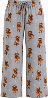 DACHSHUND Dog Adult Unisex PAJAMA BOTTOMS COMFIES Brand By E&S PETS (CHOOSE SIZE)