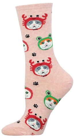 SOCKSMITH Brand Ladies CATS IN HATS Socks