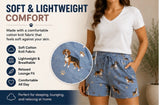 BLACK LABRADOR Dog Ladies Lounge Pajama Shorts COMFIES Brand By E&S PETS