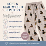 ROTTWEILER Dog Adult Unisex PAJAMA BOTTOMS COMFIES Brand By E&S PETS (CHOOSE SIZE)