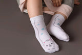 SQUID SOCKS Brand Unisex INFANT/TODDLER 3 Pair Of STAY ON Socks ‘CORA COLLECTION’ - Novelty Socks And Slippers