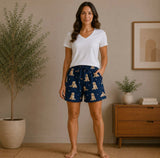 GOLDENDOODLE Dog Ladies Lounge Pajama Shorts COMFIES Brand By E&S PETS