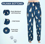 COMFIES UNISEX JACK RUSSELL PAJAMA BOTTOMS E&S PETS (CHOOSE SIZE) - Novelty Socks And Slippers