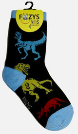 FOOZYS Brand Unisex Kids DINOSAUR Socks - Novelty Socks And Slippers