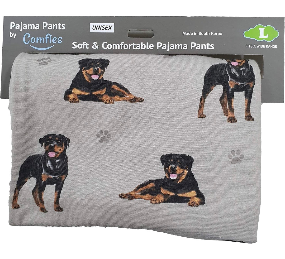 ROTTWEILER Dog Adult Unisex PAJAMA BOTTOMS COMFIES Brand By E&S PETS (CHOOSE SIZE)