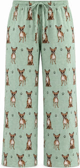 CHIHUAHUA Dog Adult Unisex PAJAMA BOTTOMS COMFIES Brand By E&S PETS (CHOOSE SIZE)