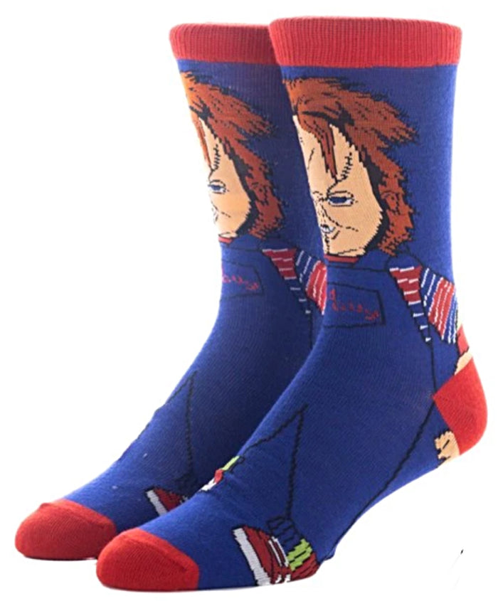 CHUCKY The Movie Men’s HALLOWEEN Socks BIOWORLD Brand