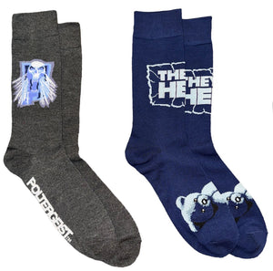 POLTERGEIST Movie Men’s 2 Pair Of Socks ‘THEY’RE HERE’ - Novelty Socks And Slippers