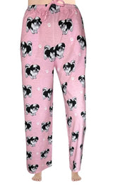 COMFIES UNISEX SHIH TZU PAJAMA BOTTOMS E&S PETS (CHOOSE SIZE) - Novelty Socks And Slippers