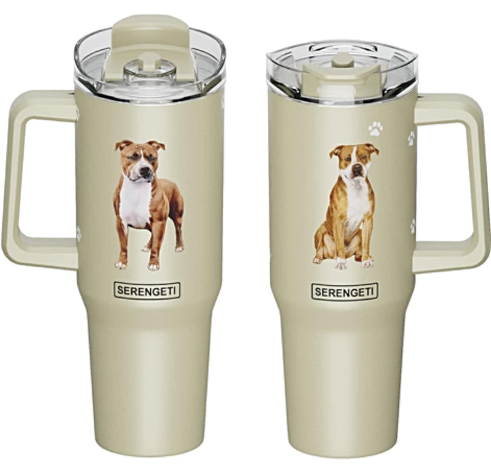 PIT BULL DOG SERENGETI 40 Oz. Stainless Steel Ultimate Hot & Cold Tumbler