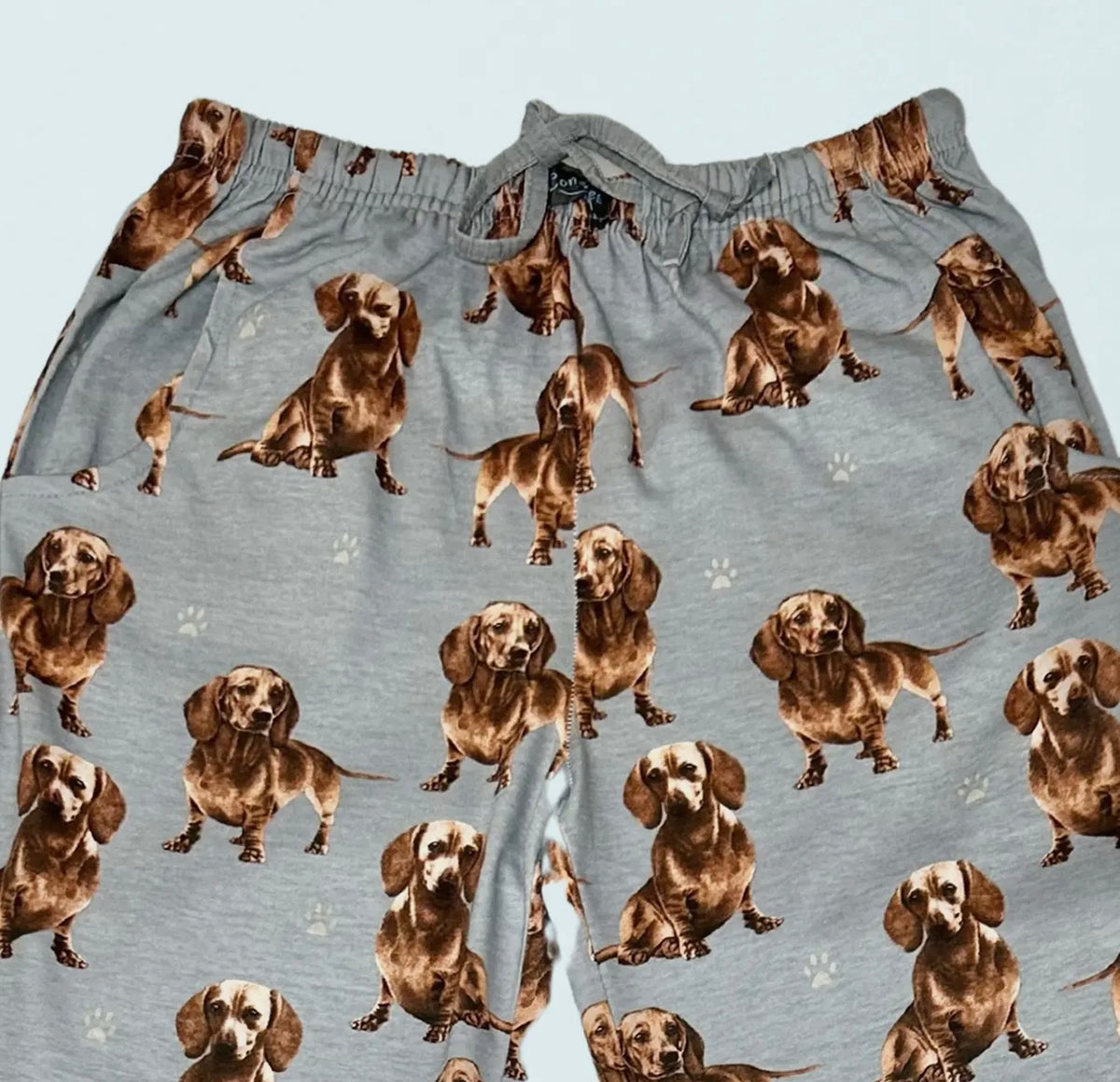 COMFIES UNISEX DACHSHUND PAJAMA BOTTOMS E&S PETS (CHOOSE SIZE) - Novelty Socks And Slippers
