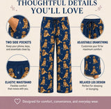 GOLDEN RETRIEVER Dog Adult Unisex PAJAMA BOTTOMS COMFIES Brand By E&S PETS (CHOOSE SIZE)