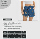 COMFIES LOUNGE PJ SHORTS Ladies GERMAN SHEPHERD Dog By E&S PETS - Novelty Socks And Slippers