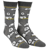 PEANUTS Men’s 2 Pair Of SNOOPY Socks ‘I LIKE NAPS’ - Novelty Socks And Slippers