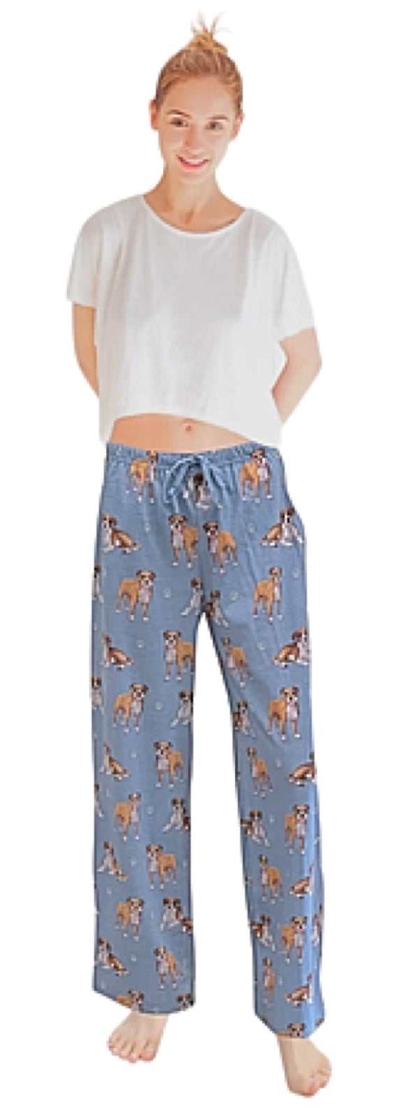 COMFIES UNISEX BOXER PAJAMA BOTTOMS E&S PETS (CHOOSE SIZE) - Novelty Socks for Less