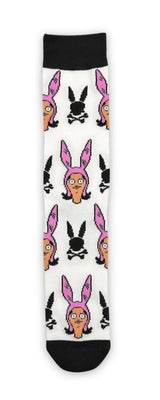 BOB’S BURGERS Men’s 6 Pair Of Crew Socks - Novelty Socks And Slippers