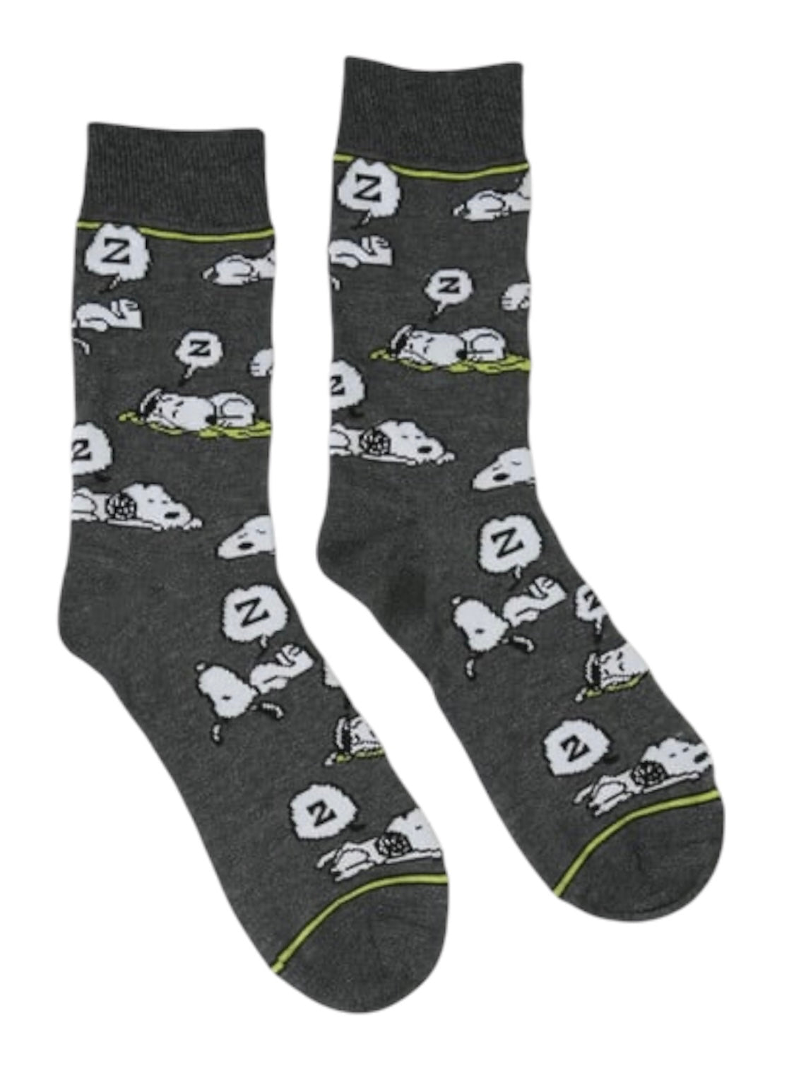 PEANUTS Men’s 2 Pair Of SNOOPY Socks ‘I LIKE NAPS’ - Novelty Socks And Slippers