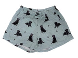 BLACK LABRADOR Dog Ladies Lounge Pajama Shorts COMFIES Brand By E&S PETS