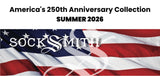 LET FREEDOM FLY Ladies Socks SOCKSMITH Brand ‘1776 Happy Birthday America’ 250th Anniversary Collection - Novelty Socks And Slippers