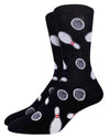GOOD LUCK SOCK Brand Men’s BOWLING Socks - Novelty Socks And Slippers