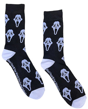 SCREAM The Movie Men’s GHOSTFACE HALLOWEEN Socks - Novelty Socks for Less