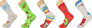 PEANUTS Ladies 5 Pair Of CHRISTMAS Socks CHARLIE BROWN, SNOOPY & WOODSTOCK - Novelty Socks for Less