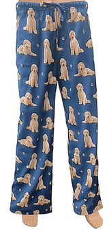 COMFIES Unisex GOLDENDOODLE Pajama Bottoms E&S PETS (CHOOSE SIZE) - Novelty Socks for Less