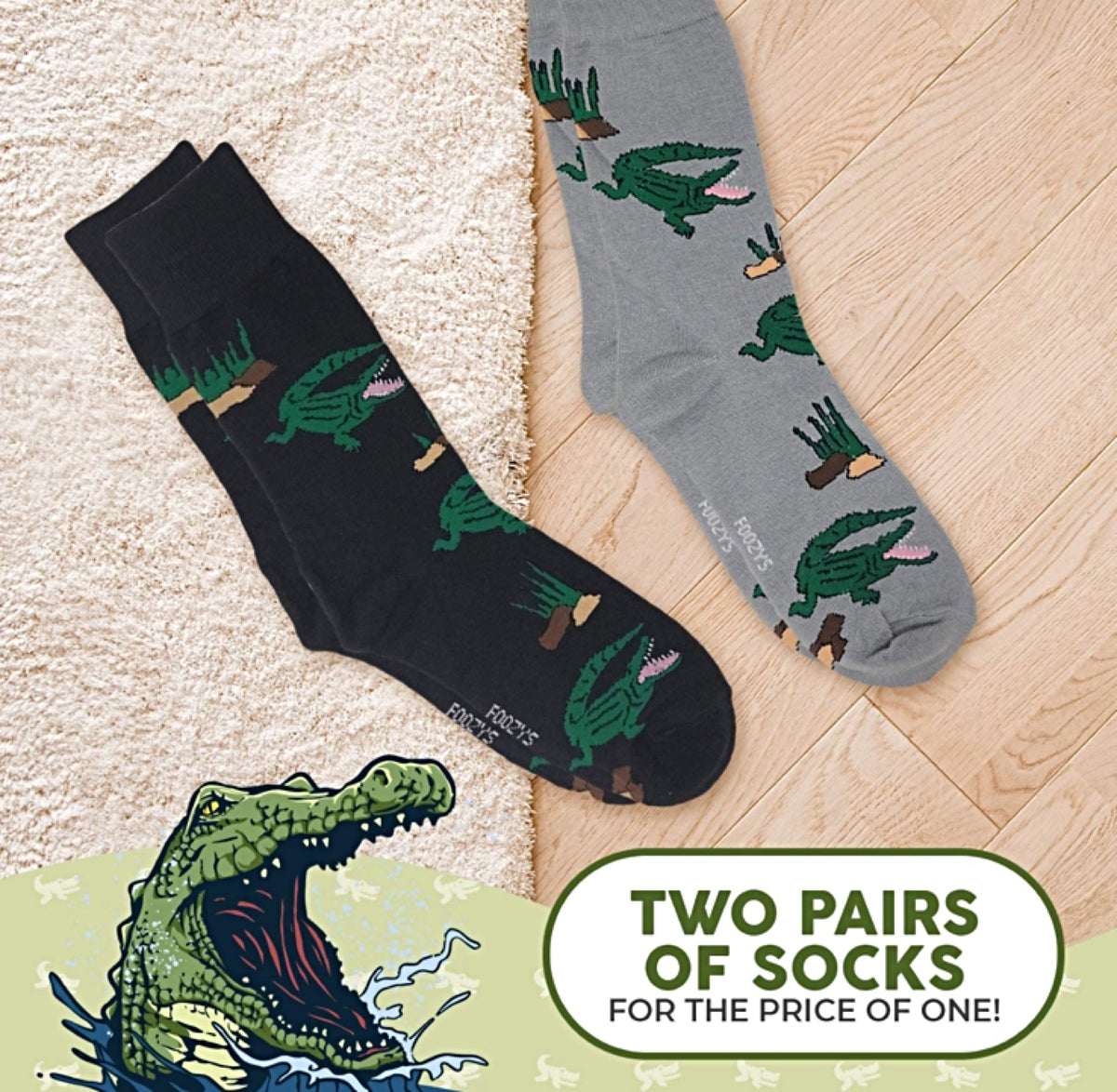 CROCODILE Brand Men's Socks [ 25-27cm ], Men's Fashion, Footwear, Shoe  inserts & accessories on Carousell