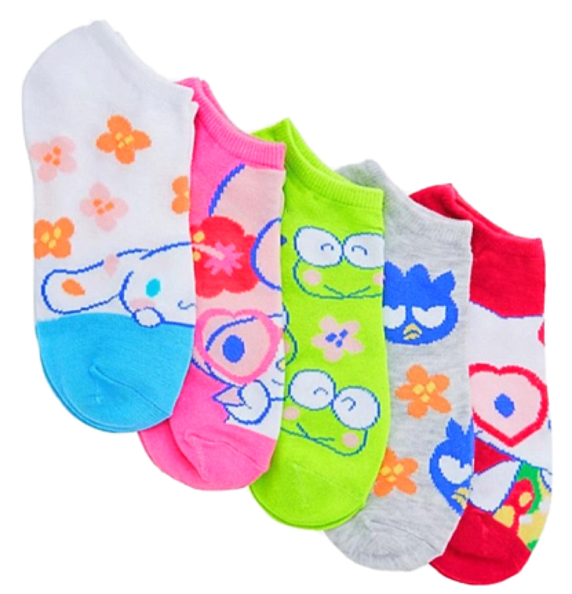 Sanrio Hello Kitty Socks Women Summer Autumn Boat Socks Non-slip