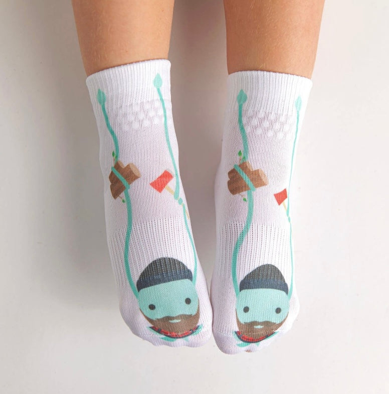 SQUID SOCKS Brand Unisex INFANT/TODDLER 3 Pair Of STAY ON Socks ‘COLTON COLLECTION’ - Novelty Socks for Less