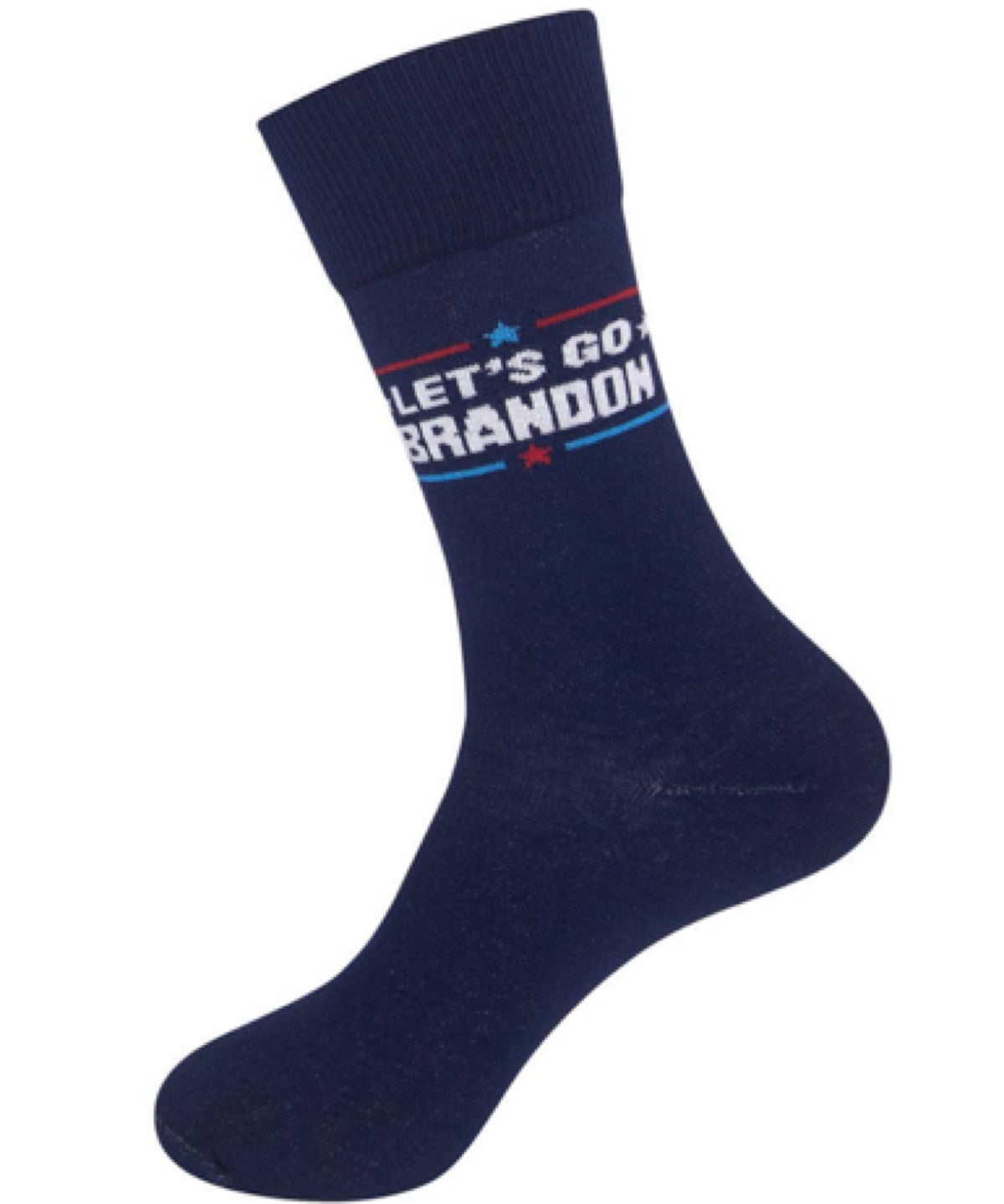 FUNATIC Brand Unisex ‘LET’S GO BRANDON’ Socks - Novelty Socks for Less