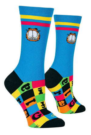 GARFIELD & ODIE Ladies Socks COOL SOCKS Brand - Novelty Socks for Less