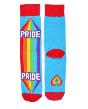 PARQUET BRAND Mens PRIDE/RAINBOW Socks - Novelty Socks for Less