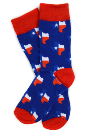 PARQUET Brand Ladies TEXAS STATE Socks - Novelty Socks for Less