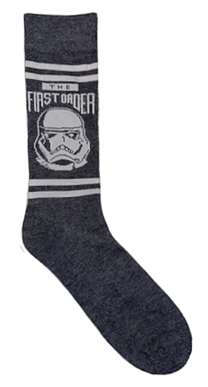 STAR WARS Men’s STORMTROOPER Socks ‘THE FIRST ORDER’ - Novelty Socks for Less