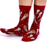 GOOD LUCK SOCK BRAND Mens ICE CREAM CONES - Novelty Socks for Less
