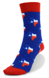 PARQUET Brand Ladies TEXAS STATE Socks - Novelty Socks for Less