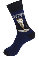 FUNATIC PRESIDENT GEORGE H.W. BUSH - Novelty Socks for Less