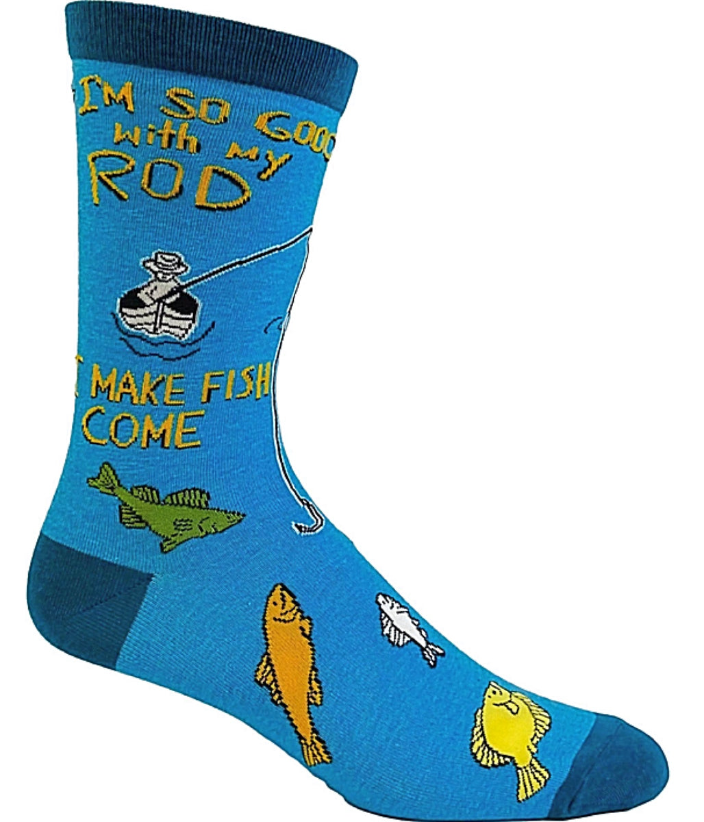Funny Fishing Socks for Sale