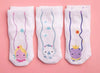 SQUID SOCKS Brand Unisex INFANT/TODDLER 3 Pair Of STAY ON Socks ‘CORA COLLECTION’ - Novelty Socks for Less